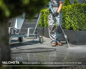 Valymas po statybos, remonto darbų - Visos patalpų valymo paslaugos, teritorijų priežiūra. - 2