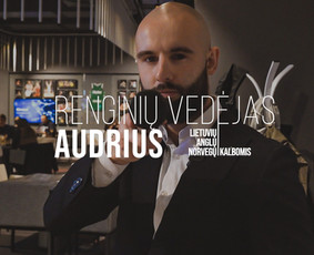 Renginių vedėjas Audrius su Dj komanda (Lt- En - No) / Audrius Pupininkas / Darbų pavyzdys ID 2140595