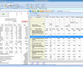 Atliktų statybos darbų aktų sudarymas - Sąmatų sudarymas - 1