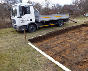 Ekskavatoriaus nuoma. Savivarčio paslaugos.sniego valymas. / Kasimo darbai / Darbų pavyzdys ID 2153411