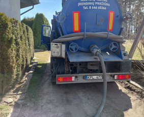 Nuotekų valymo įrenginių priežiūra, nuotekų išvežimas / Arūnas. / Darbų pavyzdys ID 2154361