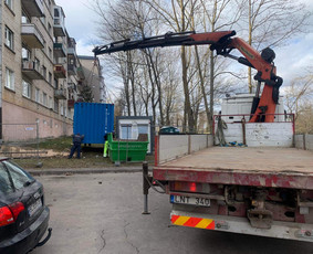 Fiskaro nuoma - Fiskaras krovinių pervežimas kranas manipuliatorius tralas - 2