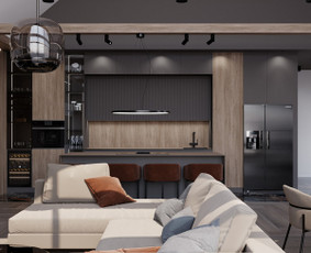 Interjeras / Vizualizacijos / Brėžiniai / Priežiūra / KM interiors / Darbų pavyzdys ID 2155247