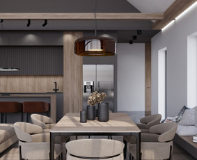 Interjeras / Vizualizacijos / Brėžiniai / Priežiūra / KM interiors / Darbų pavyzdys ID 2155249