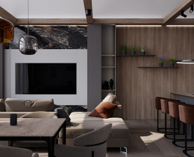 Interjeras / Vizualizacijos / Brėžiniai / Priežiūra / KM interiors / Darbų pavyzdys ID 2155259