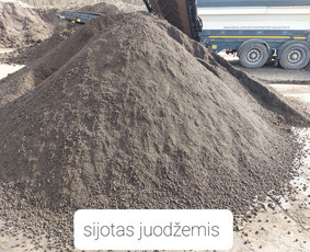 Ekskavatoriaus nuoma Žvyras smėlis juodžemis skalda atsijos / MB Beltrans / Darbų pavyzdys ID 2161947