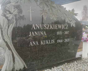 Raidžių kalimas ant paminklo kapinėse / Raidžių kalimas ant paminklo / Darbų pavyzdys ID 2171753