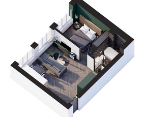 3d Modeliavimas/interjero/eksterjetro vizualizacijos / Tomas Le / Darbų pavyzdys ID 2177963