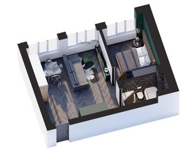 3d Modeliavimas/interjero/eksterjetro vizualizacijos / Tomas Le / Darbų pavyzdys ID 2177965