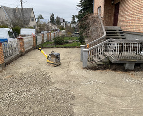 Trinkelių pagrindo paruo&scaron;imas - Trinkelių klojimas, pagrindų ruo&scaron;imas, bortų dėjimas,stogai - 1