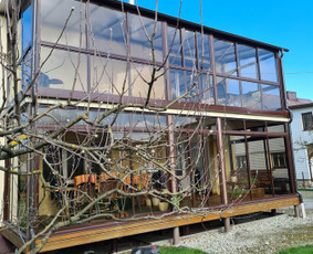 Balkonų, terasų stiklinimas bei montavimas / UAB Intornas / Darbų pavyzdys ID 2184849