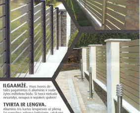 Balkonų, terasų stiklinimas bei montavimas / UAB Intornas / Darbų pavyzdys ID 2184913