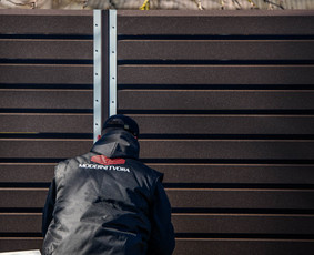 Modernūs tvorų sprendimai tavo namams - Skardinės tvoros - 1 Skardinės tvoros - Modernūs tvorų sprendimai tavo namams - 1
