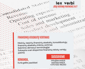 Profesionalūs vertimai ir kitos lingvistinės paslaugos / Vertimų biuras „Lex verbi“ / Darbų pavyzdys ID 2189125