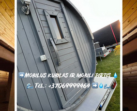 Mobili pirtis! Mobilus Kubilas! Nuoma Alytuje / Mobili pirtis! Mobilus Kubilas! / Darbų pavyzdys ID 2190811