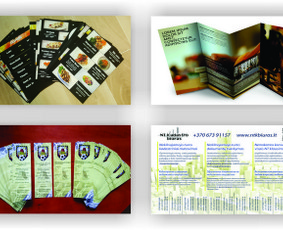 Maketavimas - Vizitinių,skrajučių,lipdukų,fotodrobių,stendų,tentų gamyba. - 3