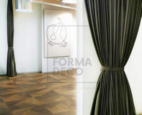 Užuolaidų siuvimas,karnizai,romanetės,žaliuzės, montavimas. / UAB FORMA DECO / Darbų pavyzdys ID 2197963