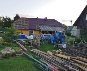 Stogu dengimas bei remonto darbai, skardinimas,konsultacija - Stoginės, stoginių gamyba - 1 Stoginės, stoginių gamyba - Stogu dengimas bei remonto darbai, skardinimas,konsultacija - 1