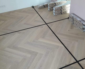Parketo, vinilo, laminato. grindjuosčių. profilių montavimas / Linas / Darbų pavyzdys ID 2198967