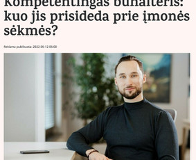 Patogi buhalterija Jūsų pelningam verslui! - Įmonių buhalterinės apskaitos tvarkymas - 3 Įmonių buhalterinės apskaitos tvarkymas - Patogi buhalterija Jūsų pelningam verslui! - 3