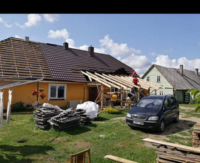 Stogu dengimas bei remonto darbai, skardinimas,konsultacija / ČIUKORS / Darbų pavyzdys ID 2202073