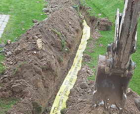 Kanalizacija , vandentiekis , lietaus k , drenažas - Inžinerinių tinklų įrengimas - 3 Inžinerinių tinklų įrengimas - Kanalizacija , vandentiekis , lietaus k , drenažas - 3