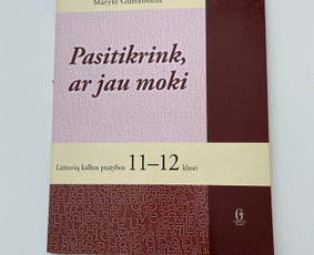 Ruošiu lietuvių kalbos egzaminui, tarpiniams atsiskaitymams / Marija / Darbų pavyzdys ID 2208086