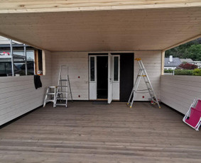 Statybos darbai - Terasų, sandėliukų įrengimas, gipso (Gkp) darbai. - 3