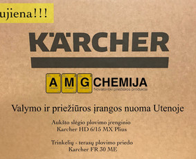 Valymo ir priežiūros įrangos nuoma Utenoje / Arminas Arm / Darbų pavyzdys ID 2209882