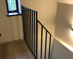 Metalines Stiklo konstrukcijos,pertvaros, laiptu tureklai / Andzej / Darbų pavyzdys ID 2211988