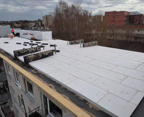Sutapdinti stogai prilydoma bitumine danga / Tomas Radvilaitis / Darbų pavyzdys ID 2212264