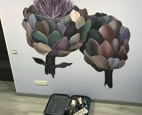 Dailininkė. Tapyba ant sienų ir paveikslai / Alexandra Vodyanyuk / Darbų pavyzdys ID 2212894