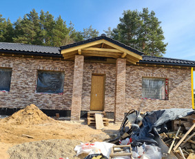 Klinkerio mūrijimas (mūras) ir klijavimas / Sergej A / Darbų pavyzdys ID 2215360