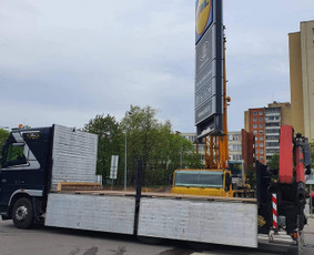 Kranų manipuliatorių ( fiskarų ) nuoma / Mb Kranveža / Darbų pavyzdys ID 2215690