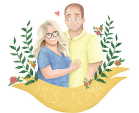 Iliustratorė - karikatūros, portretai, knygų iliustravimas / Arina Procenko / Darbų pavyzdys ID 2217716