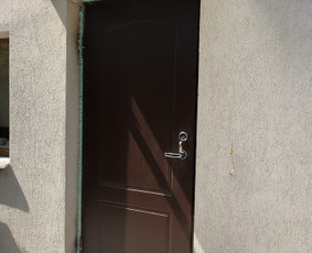 Šarvo durys ,Lauko A +durys, Sandėliuko, Garažo vartų gamyba / Andzej / Darbų pavyzdys ID 2217750