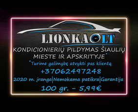 Autoservisai, automobilių remontas - Kondicionierių pildymas R134a ir R1234yf &Scaron;iauliai - 1