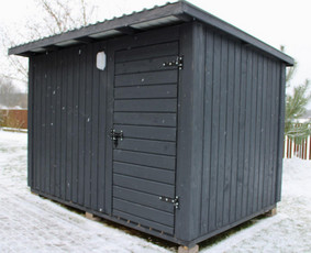 Statybos darbai - Sandeliukas kotedzui , sodui - 2