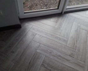 Parketo, vinilo, laminato. grindjuosčių. profilių montavimas / Linas / Darbų pavyzdys ID 2222370