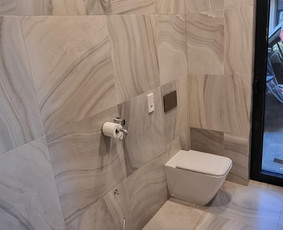 Vonios remontas - Plytelių klijavimas, santechnika, dekoravimas. - 1