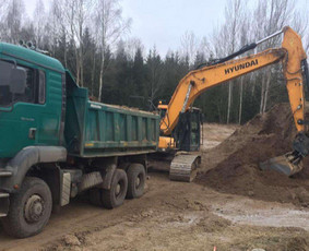 Sniego valymas, išvežimas - Manitou Nuoma - Savivarčių Nuoma / Nirkona UAB / Darbų pavyzdys ID 2226298