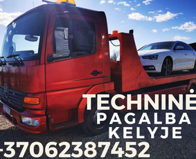 Techninė Pagalba Kelyje - Tralo paslaugos - 3 Tralo paslaugos - Techninė Pagalba Kelyje - 3