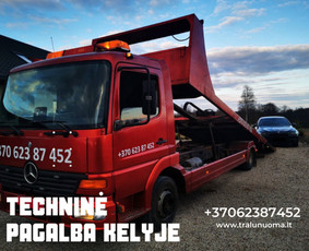Techninė Pagalba Kelyje - Tralo paslaugos - 4 Tralo paslaugos - Techninė Pagalba Kelyje - 4