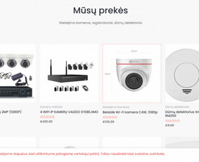 Internetinės svetainės, el. parduotuvės, Seo, Ads, Di-pro. / Infotecheris / Darbų pavyzdys ID 2230874
