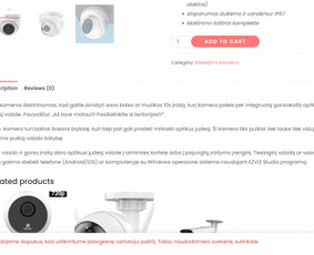 Internetinės svetainės, el. parduotuvės, Seo, Ads, Di-pro. / Infotecheris / Darbų pavyzdys ID 2230878