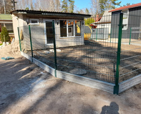 Montuojam segmentines ir metaliniu tvoralenčių tvoras / Arvydas / Darbų pavyzdys ID 2233998