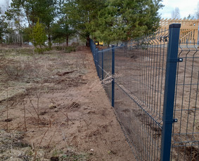 Montuojam segmentines ir metaliniu tvoralenčių tvoras / Arvydas / Darbų pavyzdys ID 2234010