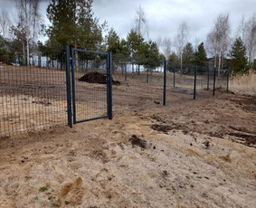 Montuojam segmentines ir metaliniu tvoralenčių tvoras / Arvydas / Darbų pavyzdys ID 2234012