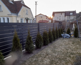 Montuojam segmentines ir metaliniu tvoralenčių tvoras / Arvydas / Darbų pavyzdys ID 2234026