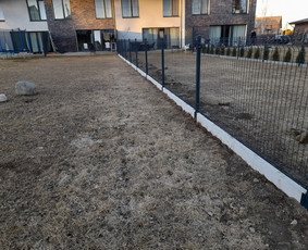 Montuojam segmentines ir metaliniu tvoralenčių tvoras / Arvydas / Darbų pavyzdys ID 2234030